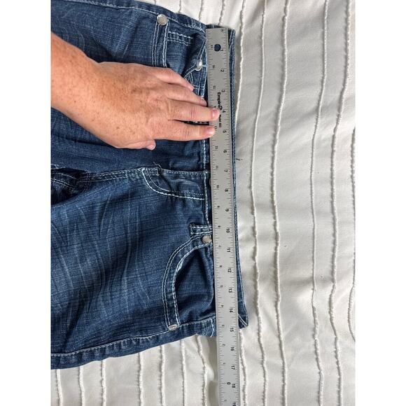 ZCO Jeans Premium Women's Bootcut Jeans Size 9 - 33" Inseam - 2000's Dark Wash - Picture 8 of 11